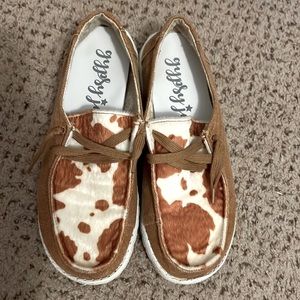 Cow Print Shoes